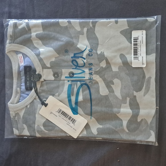Silver Jeans Co Boys Camo Shirt - Picture 3 of 5